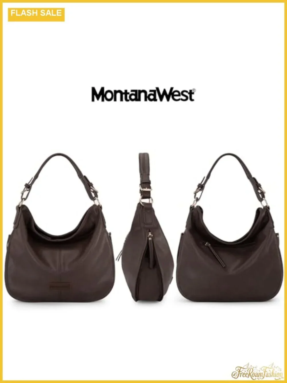 Vegan Leather Hobo Bag for Women with Adjustable Crossbody Strap